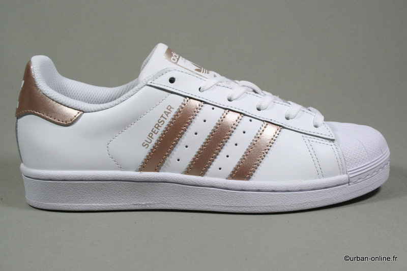 adidas superstar femme bronze